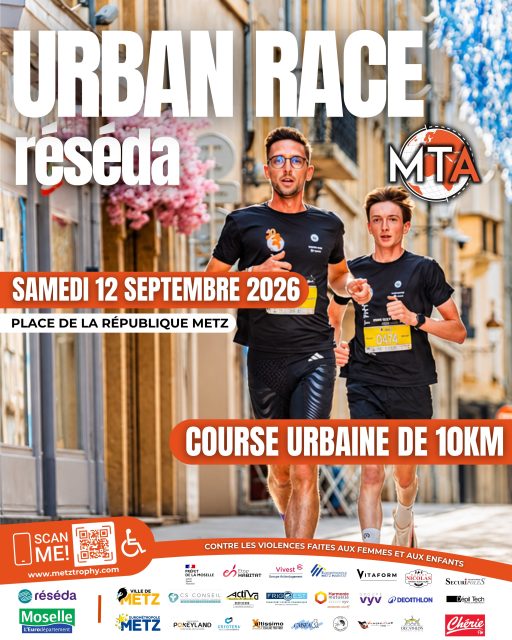 🔥🏃 L’Urban race réséda arrive ! 🏃🔥
Préparez-vous pour l’une des épreuves phares du Metz Trophy Aventure !
📍 Rendez-vous à Metz le 12 septembre prochain pour relever le défi de l’Urban race réséda, une course urbaine de 10 km ouverte dès 16 ans.
Un parcours au cœur de la ville, une belle dose d’énergie, du challenge et une ambiance unique pour tous les passionnés de running !
💪 Que vous soyez là pour performer, vous challenger ou simplement vivre une nouvelle expérience sportive… cette course est faite pour vous !
📅 12 septembre
🏃 10 km - Dès 16 ans
📍 Metz
🔥 Enfilez vos baskets et rejoignez l’aventure du Metz Trophy Aventure !
#UrbanRaceReseda #MetzTrophyAventure #Metz #Running #10km #CourseUrbaine #DéfiSportif