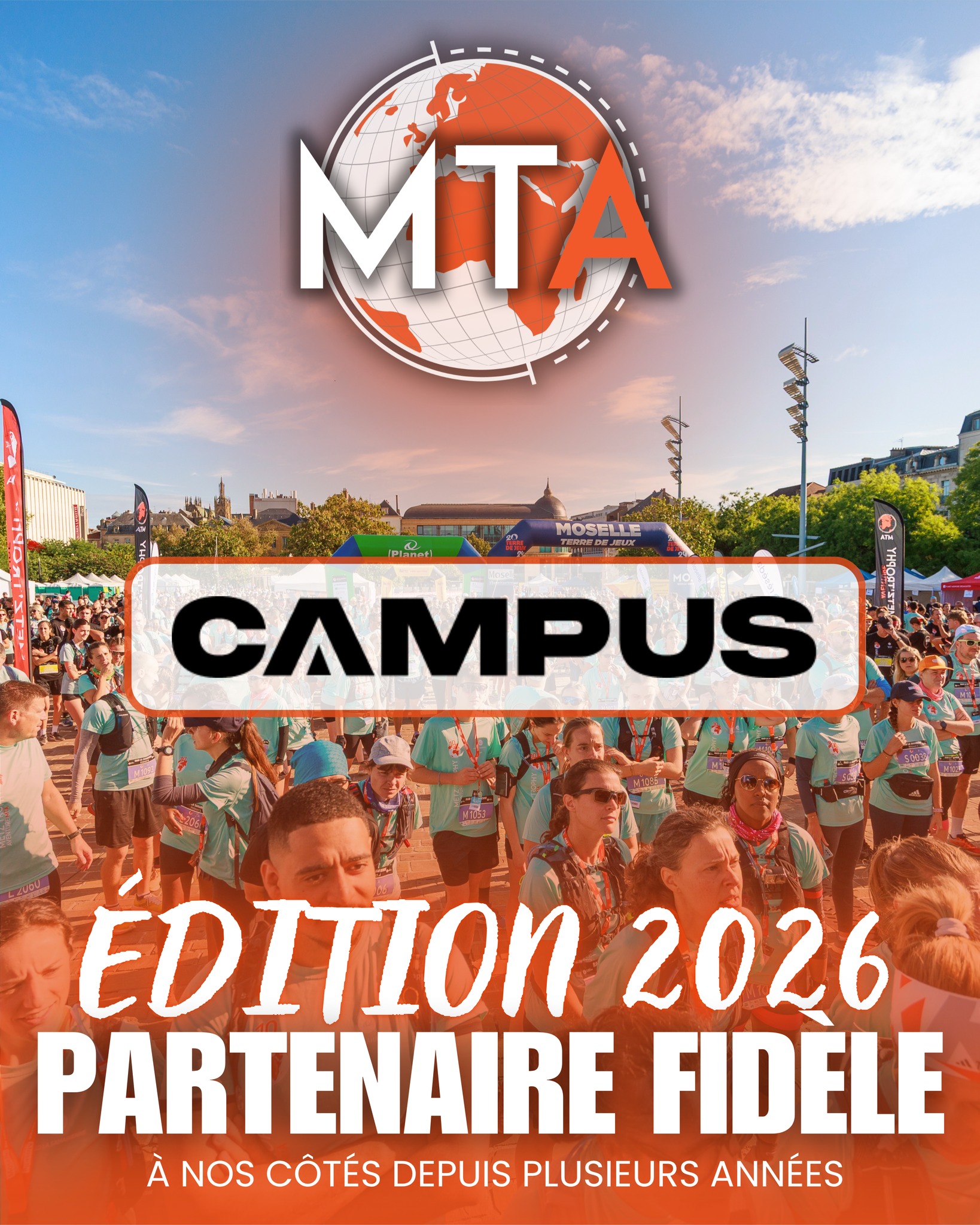 🏃♀️📱 Metz Trophy Aventure x @campus.coach 📱🏃♀️
Campus Coach est partenaire du Metz Trophy Aventure.
Application dédiée aux passionnés de course à pied, Campus Coach accompagne les coureurs de tous niveaux grâce à des entraînements personnalisés, adaptés à chaque objectif et à chaque progression.
Que ce soit pour débuter, améliorer ses performances ou relever de nouveaux défis, Campus Coach propose un accompagnement sur mesure pour aider chacun à atteindre ses objectifs tout en prenant plaisir à courir.
Un engagement qui rejoint pleinement les valeurs du Metz Trophy Aventure : dépassement de soi, progression et passion du sport.
Merci à Campus Coach pour son soutien et son engagement à nos côtés ! 🏃♂️✨
#Metz #MetzTrophyAventure #CampusCoach #Partenariat #CourseAPied #Running #Entraînement #DépassementDeSoi #Sport #Aventure