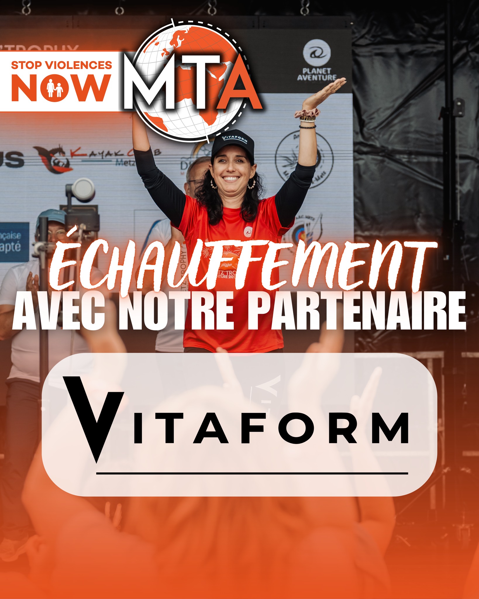 🔥🏃♀️ CETTE ANNÉE ENCORE, ON SE RETROUVE SUR SCÈNE ! 🏃♂️🔥
Avant les départs, préparez-vous à bouger, transpirer et vous mettre en condition ! 💪🎶
🎤 Retrouvez sur scène un échauffement collectif avec notre partenaire @vitaform57 pour bien préparer votre corps avant de vous lancer sur les parcours ! 🔥
Que vous soyez prêt.e à courir, marcher ou simplement relever le défi, on vous donne rendez-vous sur scène avant les départs ! 🙌
💥 Alors, qui sera de la partie ?
#MetzTrophyAventure #Vitaform #Echauffement #Metz #Sport #Running #TeamMTA
